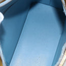 LOUIS VUITTON Monogram Vernis Houston Hand Bag Baby Blue M91005 LV Auth th6461-17