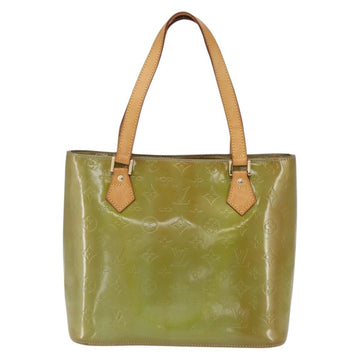 LOUIS VUITTON Monogram Vernis Houston Hand Bag Baby Blue M91005 LV Auth th6461 - 0