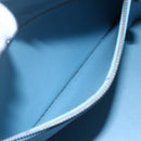 LOUIS VUITTON Monogram Vernis Houston Hand Bag Baby Blue M91005 LV Auth th6461-20