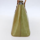 LOUIS VUITTON Monogram Vernis Houston Hand Bag Baby Blue M91005 LV Auth th6461-5