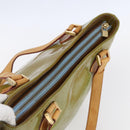 LOUIS VUITTON Monogram Vernis Houston Hand Bag Baby Blue M91005 LV Auth th6461-6