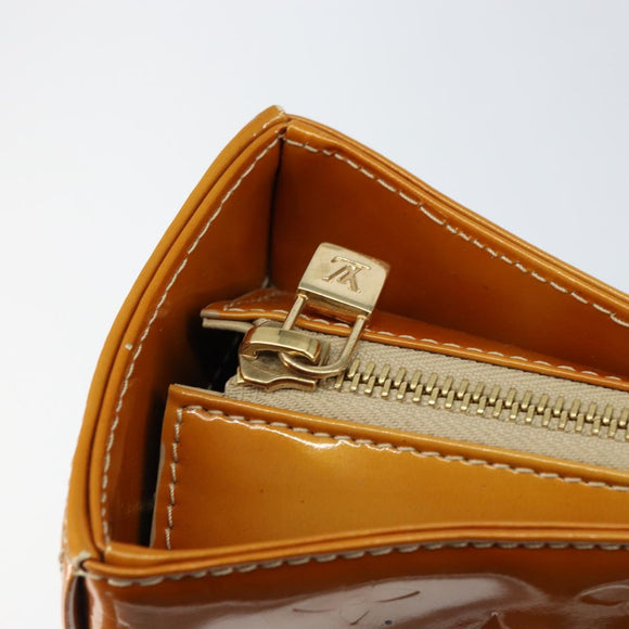 LOUIS VUITTON Monogram Vernis Columbus Tote Bag Beige M91023 LV Auth th6462