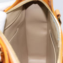 LOUIS VUITTON Monogram Vernis Columbus Tote Bag Beige M91023 LV Auth th6462-18