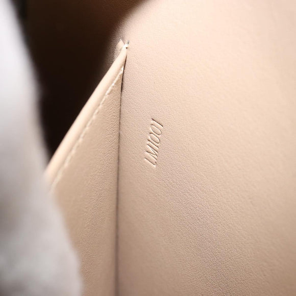 LOUIS VUITTON Monogram Vernis Columbus Tote Bag Beige M91023 LV Auth th6462