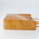 LOUIS VUITTON Monogram Vernis Columbus Tote Bag Beige M91023 LV Auth th6462-4