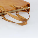 LOUIS VUITTON Monogram Vernis Columbus Tote Bag Beige M91023 LV Auth th6462-7