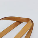 LOUIS VUITTON Monogram Vernis Columbus Tote Bag Beige M91023 LV Auth th6462-8