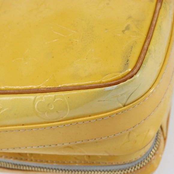 LOUIS VUITTON Monogram Vernis Wooster Shoulder Bag Gris M91036 LV Auth th6463