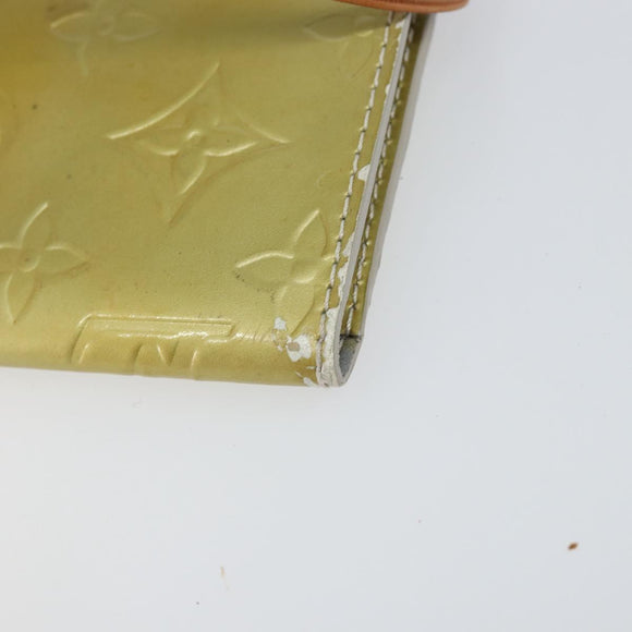 LOUIS VUITTON Monogram Vernis Kenmare Shoulder Bag Gris M91060 LV Auth th6464