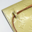 LOUIS VUITTON Monogram Vernis Kenmare Shoulder Bag Gris M91060 LV Auth th6464-8