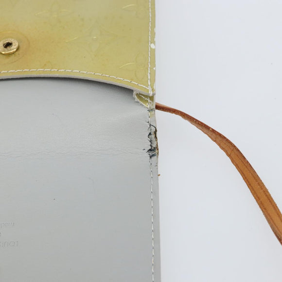 LOUIS VUITTON Monogram Vernis Kenmare Shoulder Bag Gris M91060 LV Auth th6464