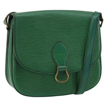 LOUIS VUITTON Epi Saint Cloud GM Shoulder Bag Green M52194 LV Auth th6465