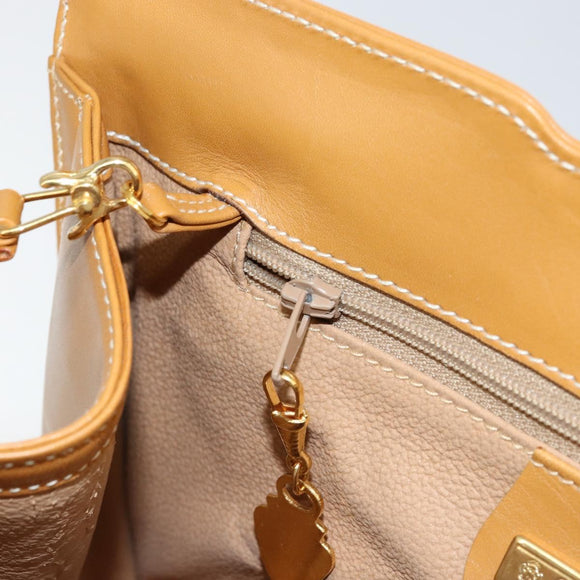 GUCCI Shoulder Bag Canvas Leather Beige 004 113 0364 Auth th6466