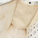 MCM Logogram Vicetos Shoulder Bag PVC Leather White Gold Auth th6467-19