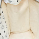 MCM Logogram Vicetos Shoulder Bag PVC Leather White Gold Auth th6467-20