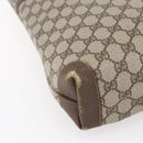 GUCCI GG Supreme Web Sherry Line Tote Bag PVC Beige Gold 002 39 0163 Auth th6468-11