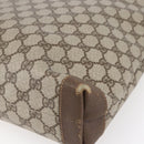 GUCCI GG Supreme Web Sherry Line Tote Bag PVC Beige Gold 002 39 0163 Auth th6468-12