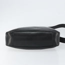 GUCCI Bamboo Hand Bag Leather 2way Black Gold 001 2113 1638 Auth th6469-11