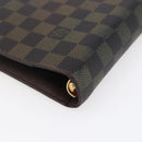LOUIS VUITTON Damier Ebene Agenda MM Day Planner Cover R20240 LV Auth th6470-10