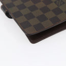 LOUIS VUITTON Damier Ebene Agenda MM Day Planner Cover R20240 LV Auth th6470-11