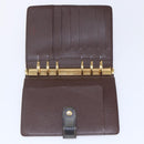 LOUIS VUITTON Damier Ebene Agenda MM Day Planner Cover R20240 LV Auth th6470-13