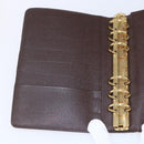 LOUIS VUITTON Damier Ebene Agenda MM Day Planner Cover R20240 LV Auth th6470-14