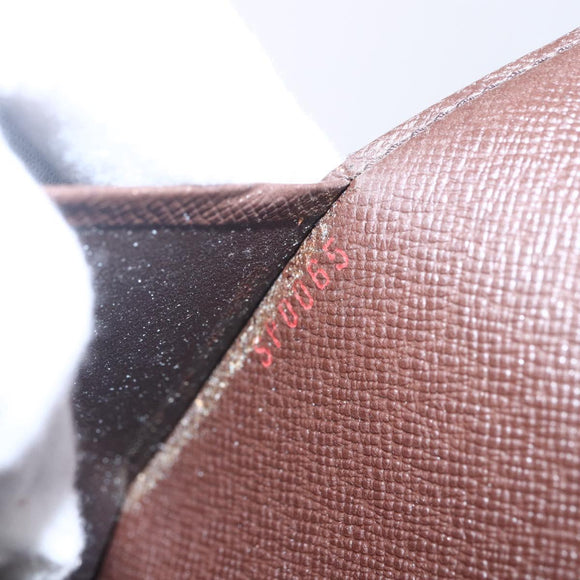 LOUIS VUITTON Damier Ebene Agenda MM Day Planner Cover R20240 LV Auth th6470