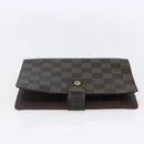 LOUIS VUITTON Damier Ebene Agenda MM Day Planner Cover R20240 LV Auth th6470-4