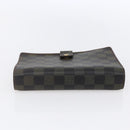 LOUIS VUITTON Damier Ebene Agenda MM Day Planner Cover R20240 LV Auth th6470-5