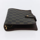LOUIS VUITTON Damier Ebene Agenda MM Day Planner Cover R20240 LV Auth th6470-7