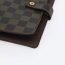 LOUIS VUITTON Damier Ebene Agenda MM Day Planner Cover R20240 LV Auth th6470-8