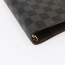 LOUIS VUITTON Damier Ebene Agenda MM Day Planner Cover R20240 LV Auth th6470-9