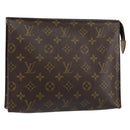 LOUIS VUITTON Monogram Poche Toilette 26 Pouch M47542 LV Auth th6471-1