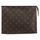 LOUIS VUITTON Monogram Poche Toilette 26 Pouch M47542 LV Auth th6471-13