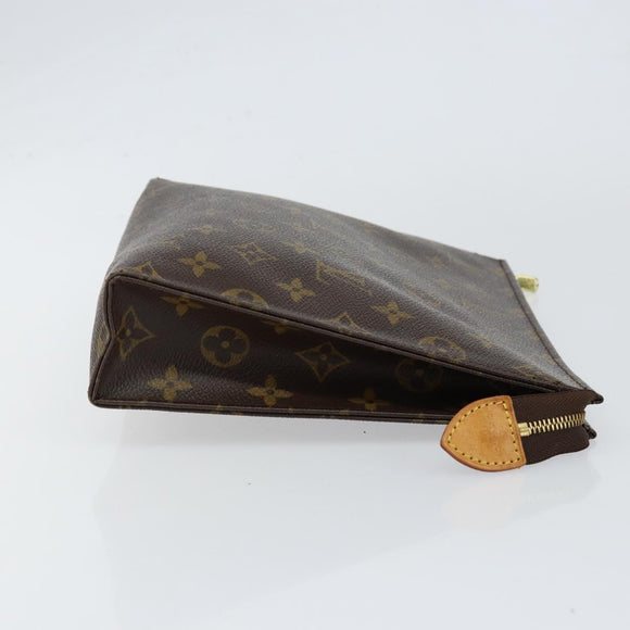 LOUIS VUITTON Monogram Poche Toilette 26 Pouch M47542 LV Auth th6471
