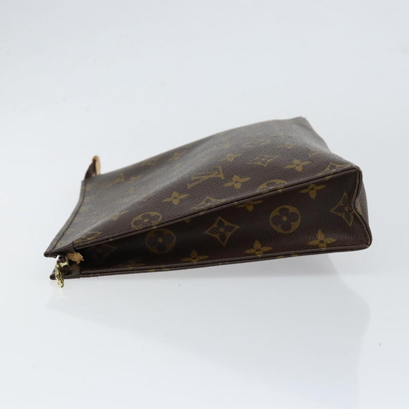 LOUIS VUITTON Monogram Poche Toilette 26 Pouch M47542 LV Auth th6471