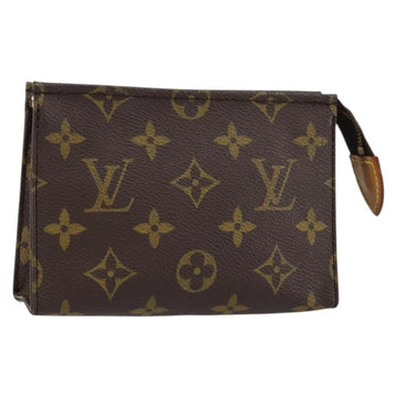 LOUIS VUITTON Monogram Poche Toilette 15 Pouch M47546 LV Auth th6472