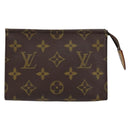 LOUIS VUITTON Monogram Poche Toilette 15 Pouch M47546 LV Auth th6472-13
