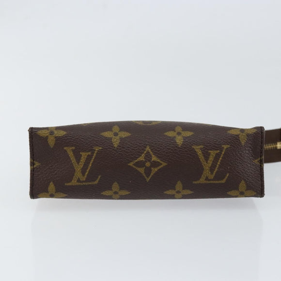 LOUIS VUITTON Monogram Poche Toilette 15 Pouch M47546 LV Auth th6472