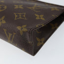 LOUIS VUITTON Monogram Poche Toilette 15 Pouch M47546 LV Auth th6472-7