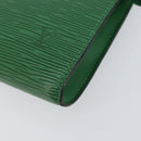 LOUIS VUITTON Epi Pochette Accessoires Accessory Pouch Green M52984 Auth th6474-10