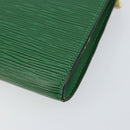 LOUIS VUITTON Epi Pochette Accessoires Accessory Pouch Green M52984 Auth th6474-12