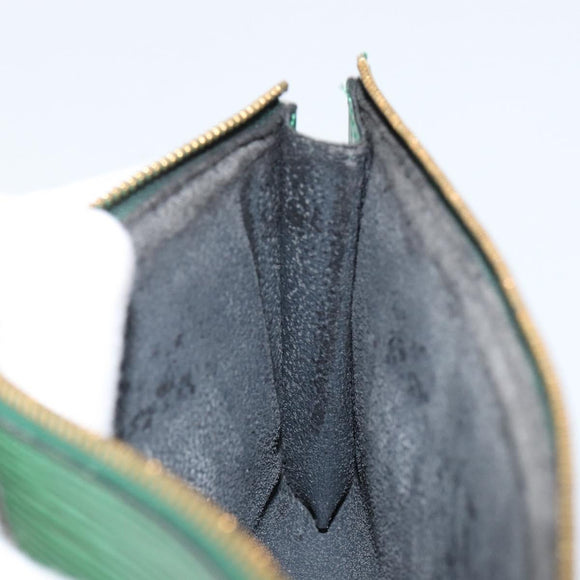 LOUIS VUITTON Epi Pochette Accessoires Accessory Pouch Green M52984 Auth th6474