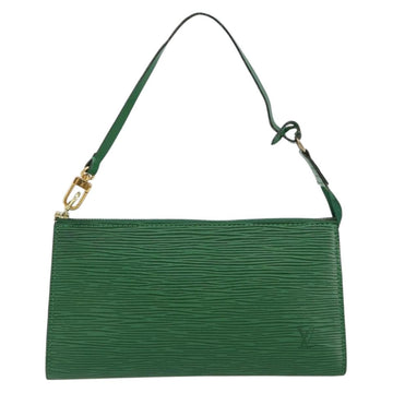 LOUIS VUITTON Epi Pochette Accessoires Accessory Pouch Green M52984 Auth th6474 - 0