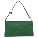 LOUIS VUITTON Epi Pochette Accessoires Accessory Pouch Green M52984 Auth th6474-3