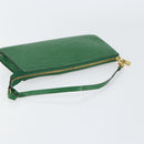 LOUIS VUITTON Epi Pochette Accessoires Accessory Pouch Green M52984 Auth th6474-7