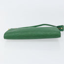 LOUIS VUITTON Epi Pochette Accessoires Accessory Pouch Green M52984 Auth th6474-9