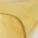 LOUIS VUITTON Monogram Vernis Houston Hand Bag Gris M91053 LV Auth th6475-16