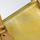 LOUIS VUITTON Monogram Vernis Houston Hand Bag Gris M91053 LV Auth th6475-10