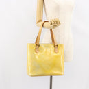 LOUIS VUITTON Monogram Vernis Houston Hand Bag Gris M91053 LV Auth th6475-26